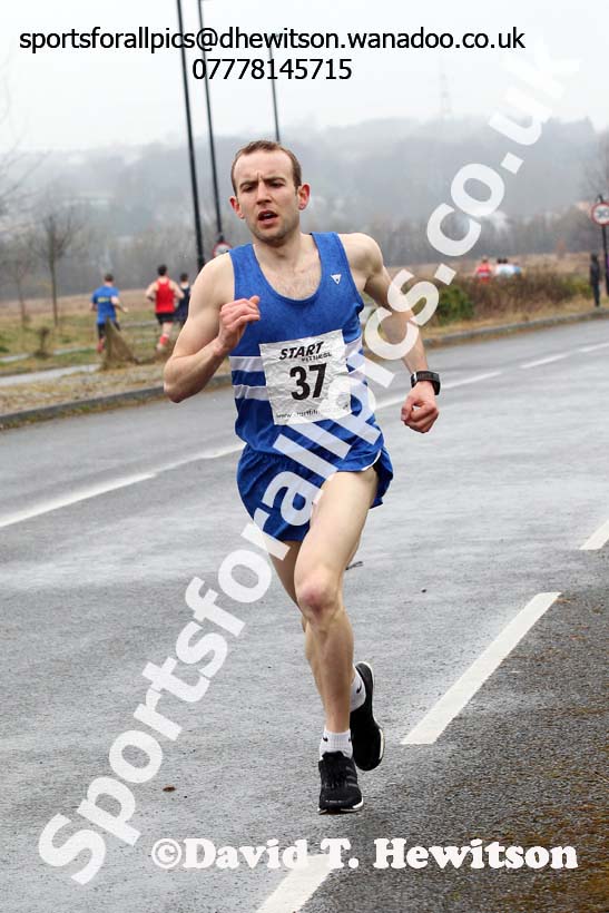 Mens relay, Elswick Harriers Relays, Newburn, Newcastle. Photo: David T. Hewitson/Sports for All Pics
